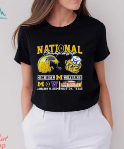 National Championship Michigan Wolverines Vs Washington Huskies January 8, 2024 Shirt