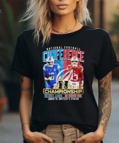 National Football Conference Detroit Lions vs San Francisco 49Ers Championship 2024 Shirt