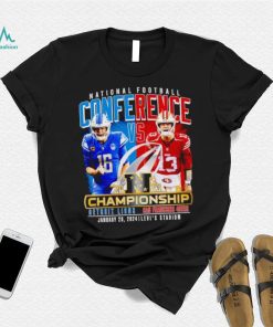 National Football Conference Jared Goff vs Brock Purdy 2023 Championship shirt