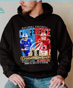 National Football Conference Jared Goff vs Brock Purdy 2023 Championship shirt