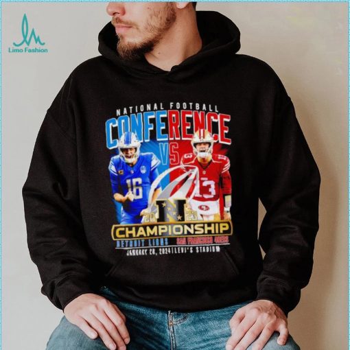 National Football Conference Jared Goff vs Brock Purdy 2023 Championship shirt