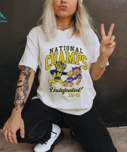 National champs undefeated Michigan wolverines 15 0 T shirt