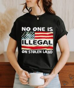 Native No One Is Illegal On Stolen Land Shirt