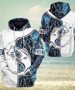 Navy Fishing Couple Tshirt Hoodie