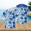 Michigan Wolverines Short Sleeve Button Up Tropical Hawaiian Shirt VER020