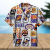 Nba Phoenix Suns White Orange Tropical Flowers Trendy Hawaiian Shirt Aloha Shirt