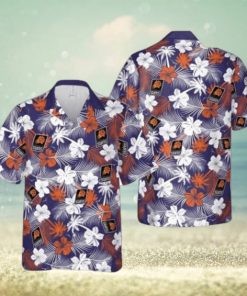 Nba Phoenix Suns White Orange Tropical Flowers Trendy Hawaiian Shirt Aloha Shirt