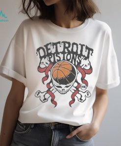 Nba X Grateful Dead X Detroit Pistons Skull 2024 shirt, hoodie, sweater, long sleeve and tank top Nba X Grateful Dead X Detroit Pistons Skull 2024 shirt