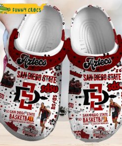 Ncaa Sdsu Aztecs Basketball Crocs