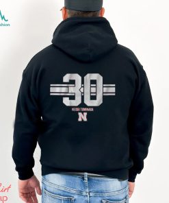 Nebraska Basketball Keisei Tominaga 30 Shirt