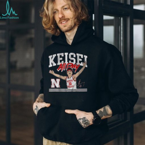 Nebraska Basketball Keisei Tominaga All Day Shirt