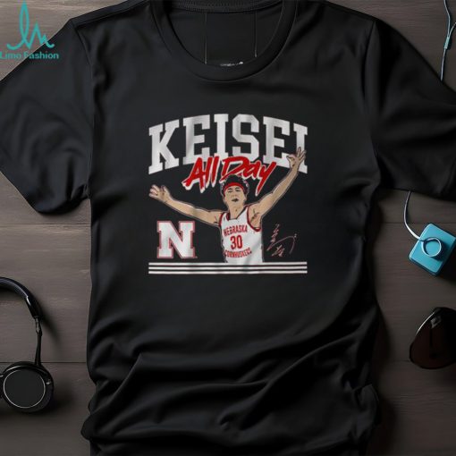 Nebraska Basketball Keisei Tominaga All Day Shirt