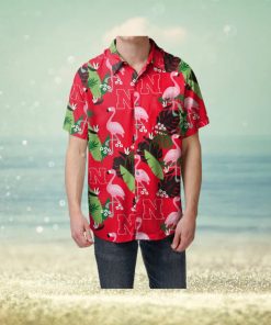 Nebraska Cornhuskers Floral Hawaiian Shirt