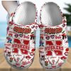 Custom Name Bernese Mountains Floral Dog Crocs for Moms