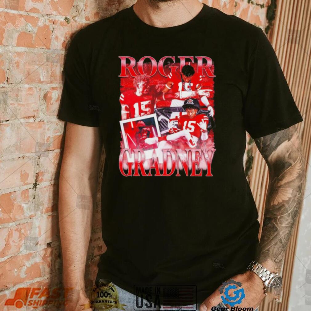 Nebraska Cornhuskers football Roger Gradney vintage graphic shirt Nebraska Cornhuskers football Roger Gradney vintage graphic shirt