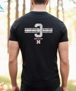 Nebraska basketball brice williams 3 shirt
