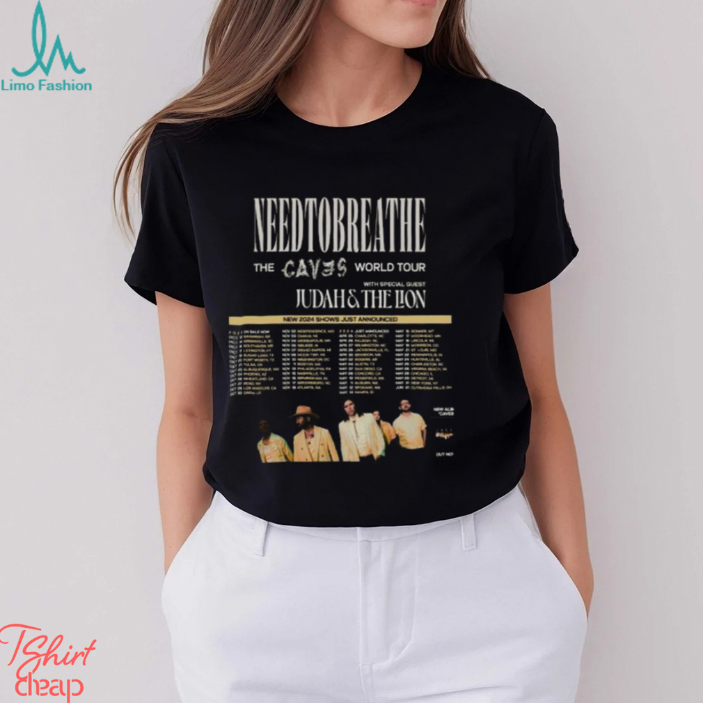 Needtobreathe The Caves World Tour Shirt Needtobreathe The Caves World Tour Shirt