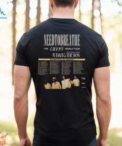 Needtobreathe The Caves World Tour Shirt