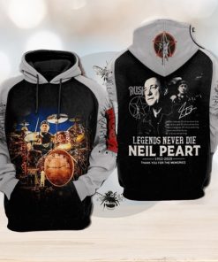 Neil Diamond 1952 2020 Legends Never Die Niel Peart Signature Limited Edition 3d Hoodie