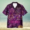 Pig With Flower Hair Wreath Tropical Pattern 3D Hawaiian Shirt Holiday Gift