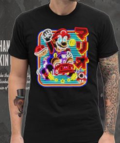 Neon kart Mario kart shirt