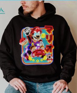 Neon kart Mario kart shirt