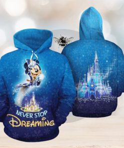 Never Stop Dreaming Art All Over Print Hoodie