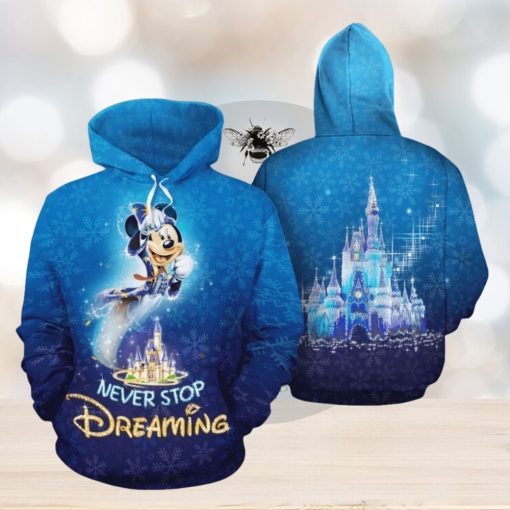 Never Stop Dreaming Art All Over Print Hoodie