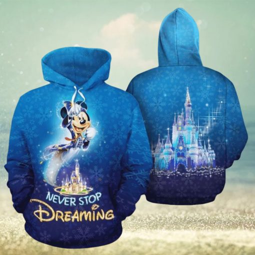 Never Stop Dreaming Art All Over Print Hoodie
