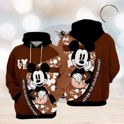 Never Too Old For All Over Print Hoodie