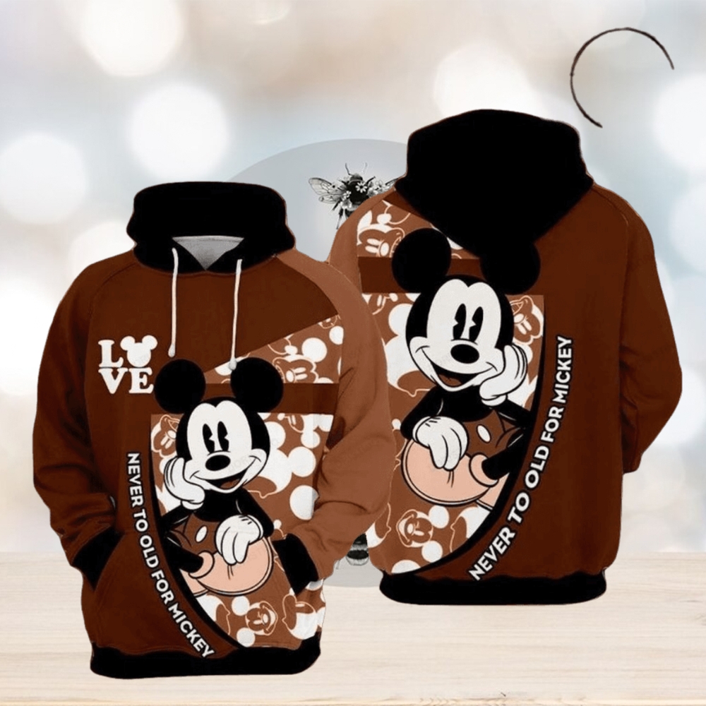 Never Too Old For All Over Print Hoodie Never Too Old For All Over Print Hoodie
