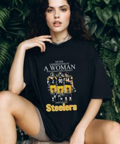 Never Underestimate A Woman Who Understands Football And Loves Pittsburgh Steelers Rudolph Watt And Pickens Signatures Shirt, hoodie, sweater, long sleeve and tank top Never Underestimate A Woman Who Understands Football And Loves Pittsburgh Steelers Rudolph Watt And Pickens Signatures Shirt