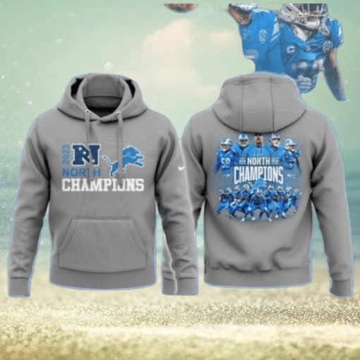 New Detroit Lions 2023 Nfc North Division Champions Hoodie Limited Edition