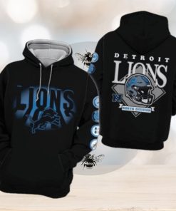 New Detroit Lions North Division All Over Printed Clothes 3d Hoodie