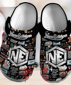 New Edition Can You Stand The Rain Crocs Shoes