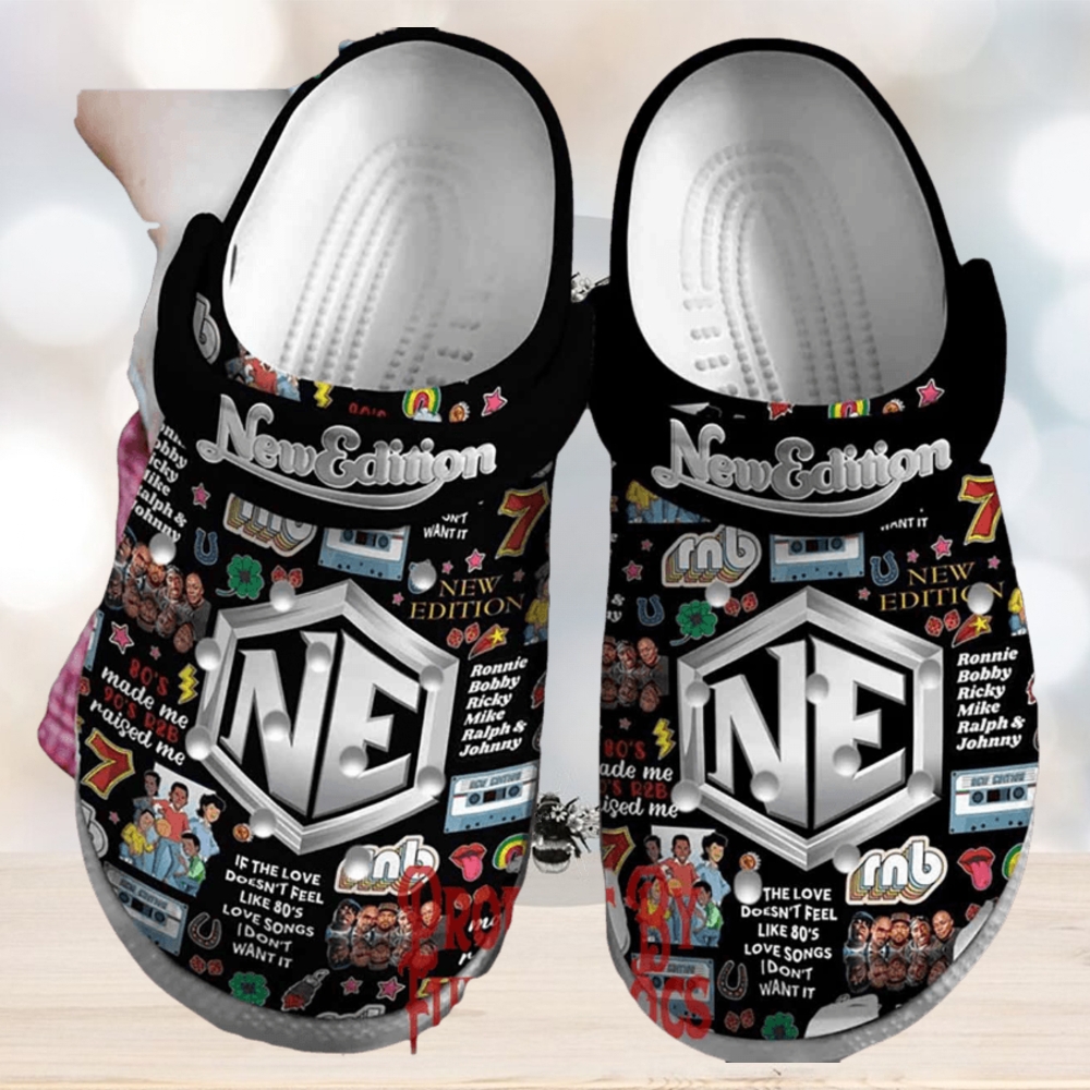 New Edition Can You Stand The Rain Crocs Shoes New Edition Can You Stand The Rain Crocs Shoes