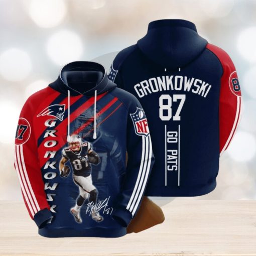 New England Patriots 3d 9f6io Awesome 3D Hoodie   Trend T Shirt