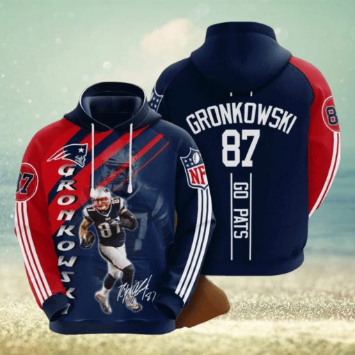 New England Patriots 3d 9f6io Awesome 3D Hoodie   Trend T Shirt