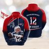 Michigan Wolverines Football January 1st 2024 Playoff Semifinal At The Rose Bowl Game Presented By Prudential 3d Hoodie
