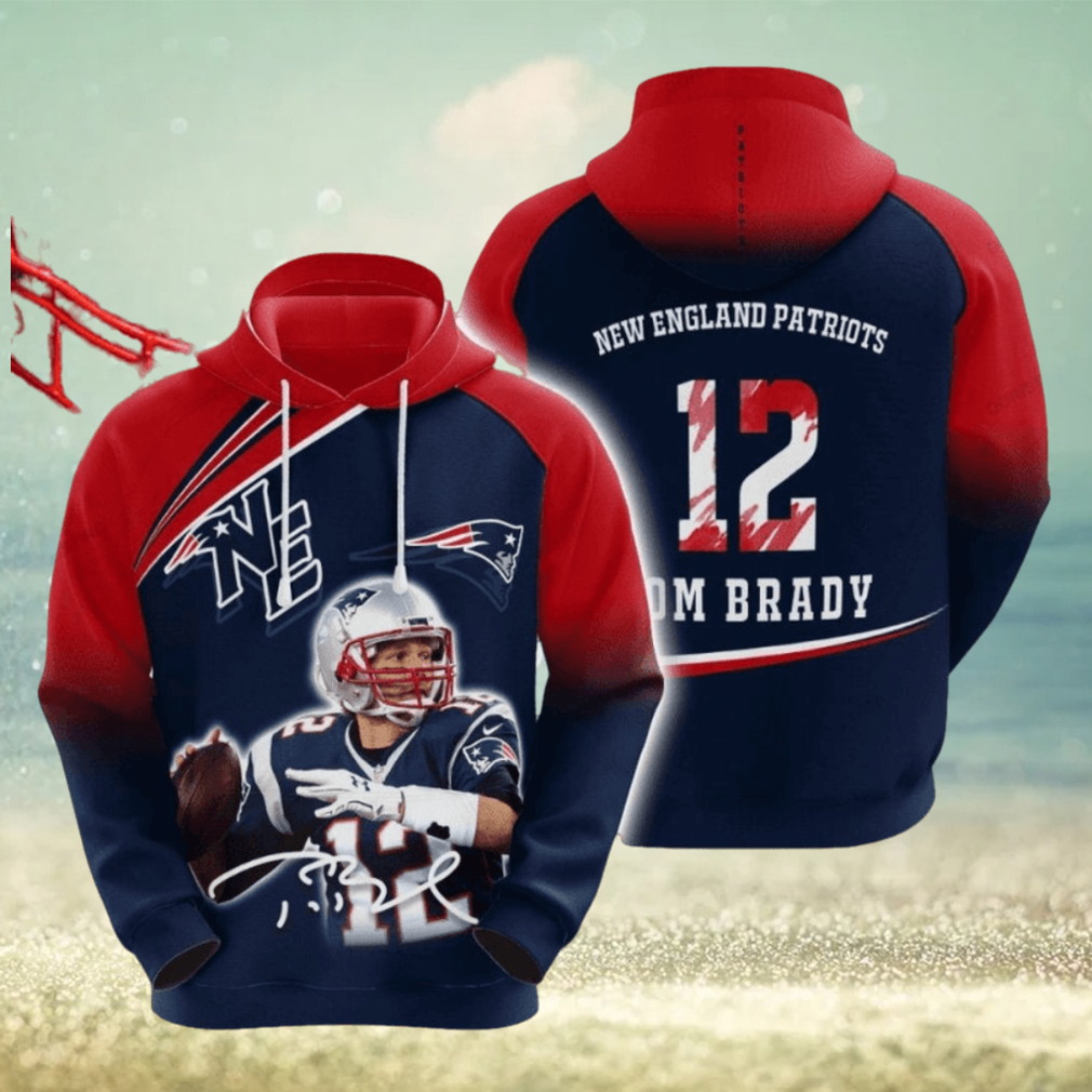 New England Patriots 3d All Over Print Hoodie New England Patriots 3d All Over Print Hoodie