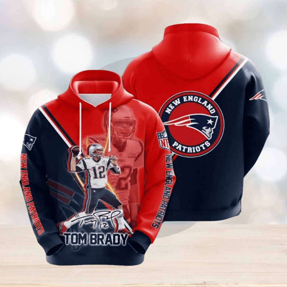 New England Patriots 3d P6dfe All Over Print Hoodie New England Patriots 3d P6dfe All Over Print Hoodie