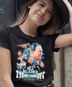 New England Patriots Bill Belichick Six Time Super Bowl Champion Shirt