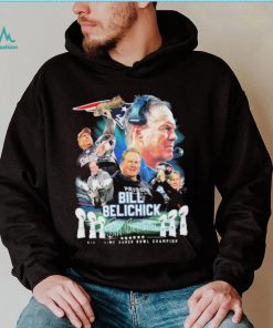 New England Patriots Bill Belichick Six Time Super Bowl Champion Shirt