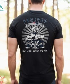 New England Patriots Forever Not Just When We Win Mickey Mouse Donald Duck Goofy 2024 Shirt, hoodie, sweater, long sleeve and tank top New England Patriots Forever Not Just When We Win Mickey Mouse Donald Duck Goofy 2024 Shirt