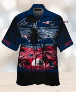 New England Patriots Hawaiian Shirt, Casual Tropical Wear for NE Patriots Fans