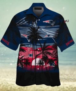 New England Patriots Hawaiian Shirt, Casual Tropical Wear for NE Patriots Fans