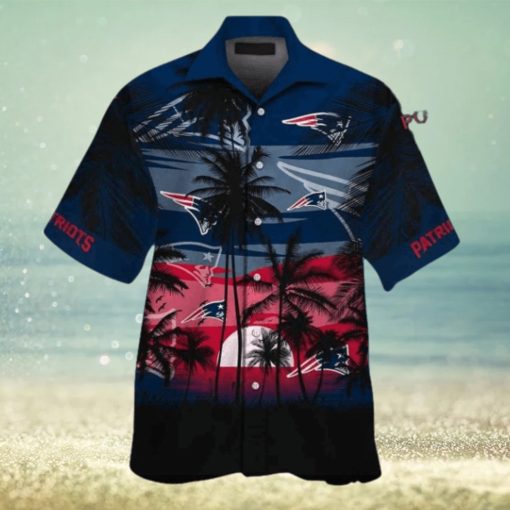 New England Patriots Hawaiian Shirt, Casual Tropical Wear for NE Patriots Fans