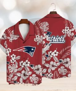 New England Patriots NFL Hawaiian Shirt, Featured NE Patriots Clothing