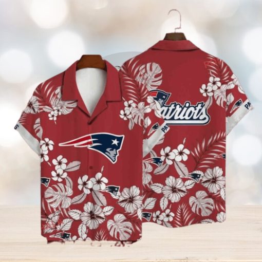 New England Patriots NFL Hawaiian Shirt, Featured NE Patriots Clothing