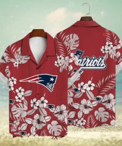New England Patriots NFL Hawaiian Shirt, Featured NE Patriots Clothing